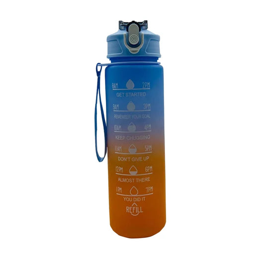 32Oz Water Bottle Motivational Sport Water Bottle Leakproof Drinking Bottles 